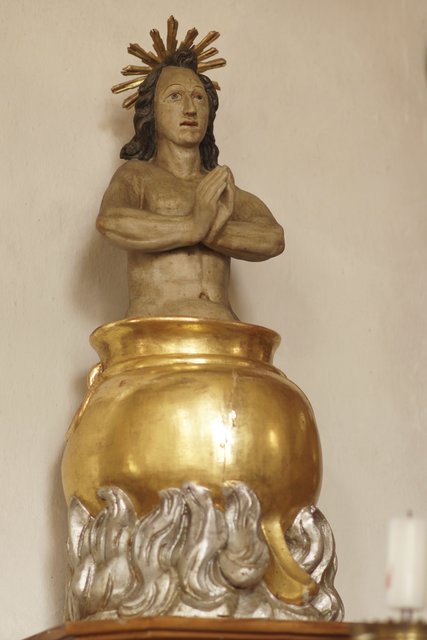Kirchenpatron St. Vitus in Miltenberg-Wenschdorf.