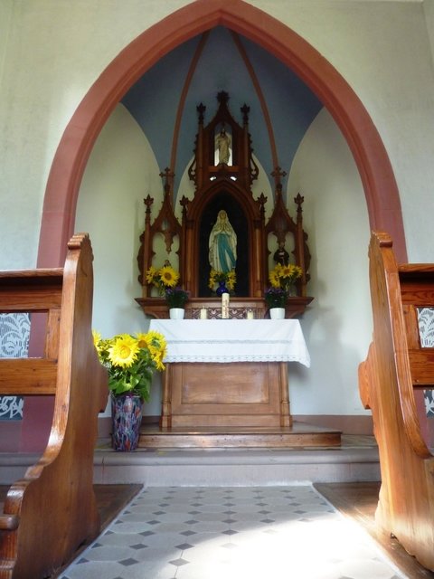 Innenraum Monbrunner Kapelle