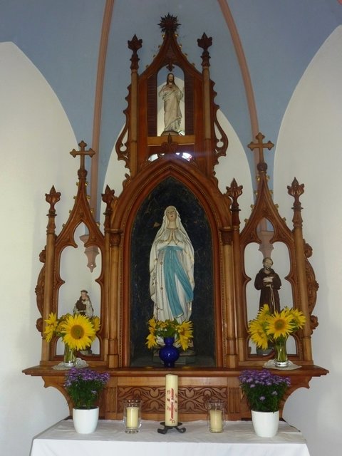 Innenraum Monbrunner Kapelle