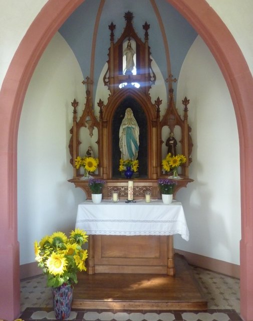 Innenraum Monbrunner Kapelle