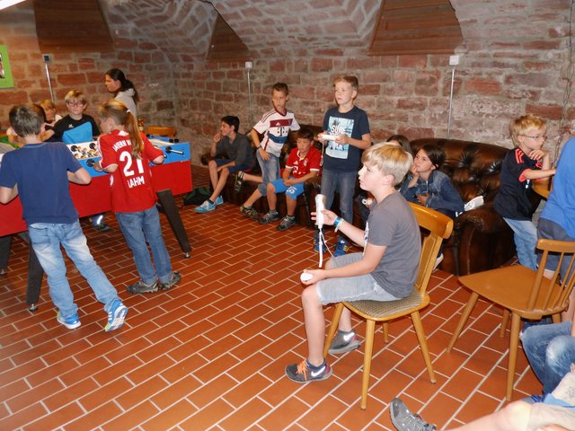 alle Spielmöglichkeiten wurden bespielt