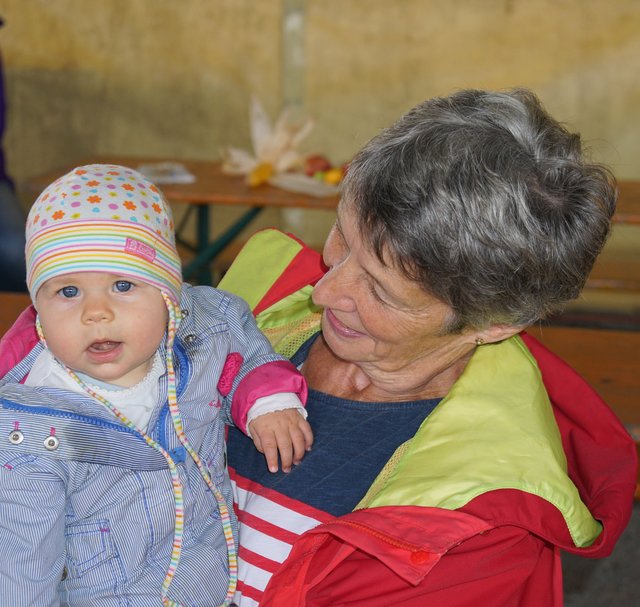 Jung und alt fühlten sich beim Kartoffelfest wirklich wohl!
