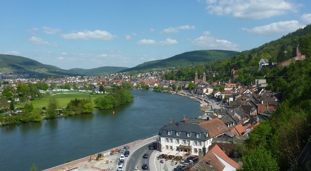 Bismarckweg - über den Dächern des "Schwarzviertels"