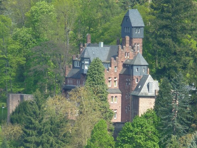 Bismarckweg - über den Dächern des "Schwarzviertels"