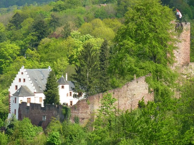 Bismarckweg - über den Dächern des "Schwarzviertels"