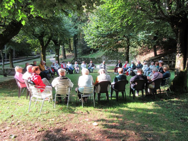 Meditation auf dem Sacro Monte di Giffha