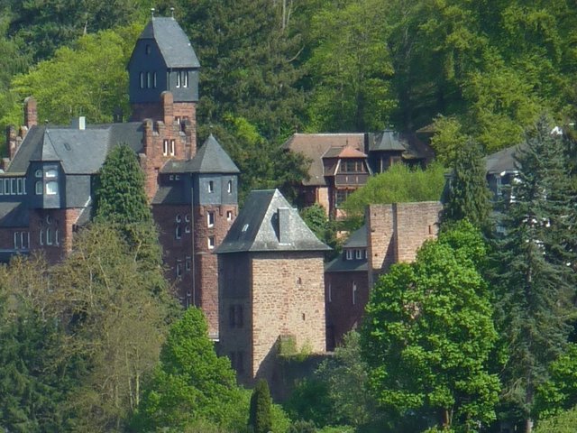 Bismarckweg - über den Dächern des "Schwarzviertels"