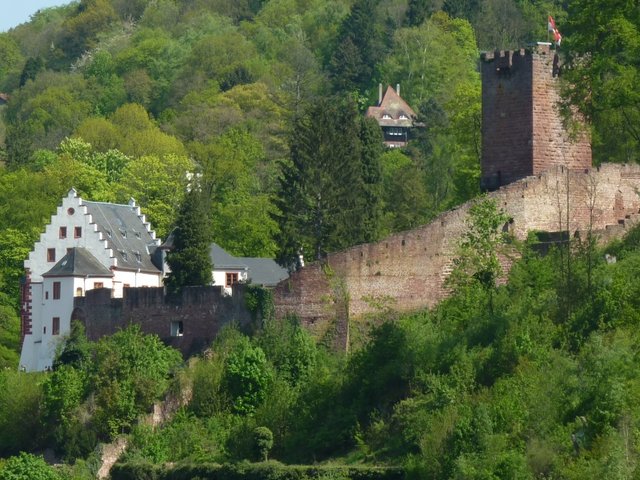 Bismarckweg - über den Dächern des "Schwarzviertels"