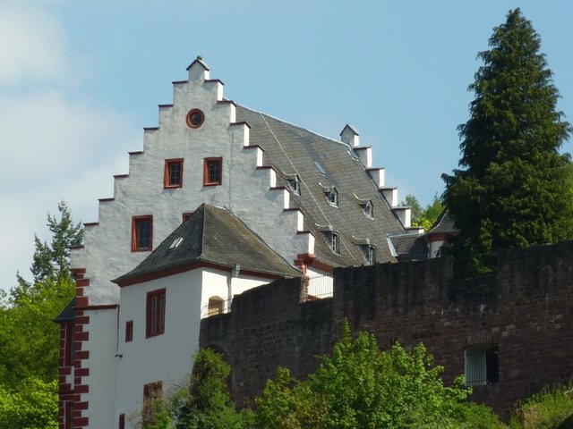 Bismarckweg - über den Dächern des "Schwarzviertels"