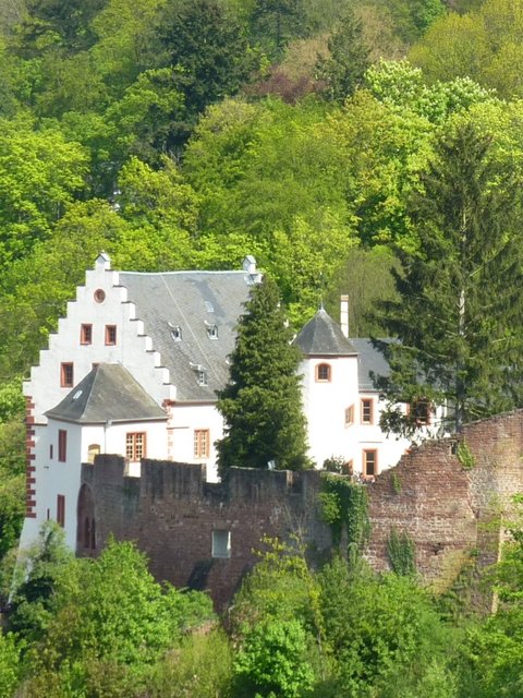 Bismarckweg - über den Dächern des "Schwarzviertels"