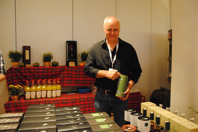 Der Getränkemarkt Kuhn war mit edlen Whiskeys vertreten.