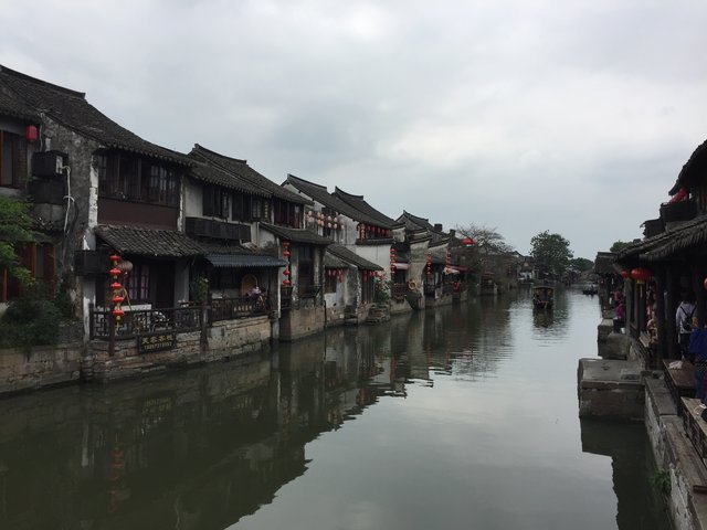 Das "Wasserdorf" Xitang rund 70 km südwestlich von Shanghai