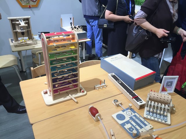 Auf dem Messestand von "Educatioall"