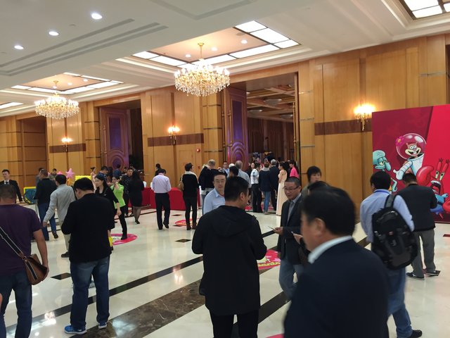 Bankett im Ballsaal des Shanghai International Conference Center