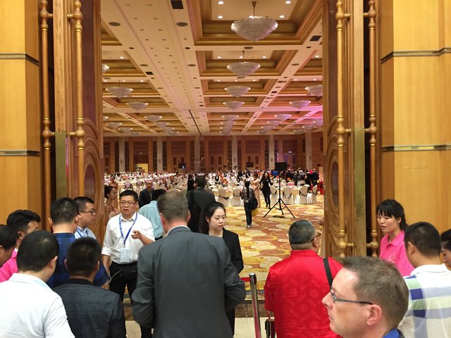Bankett im Ballsaal des Shanghai International Conference Center