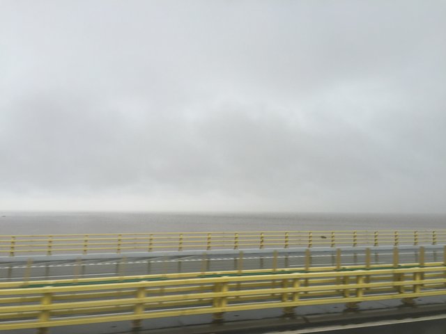 Die Rückfahrt nach Shanghai im Dauerregen