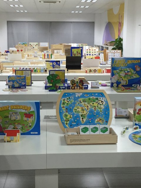 im Musterzimmer "Educationall"
