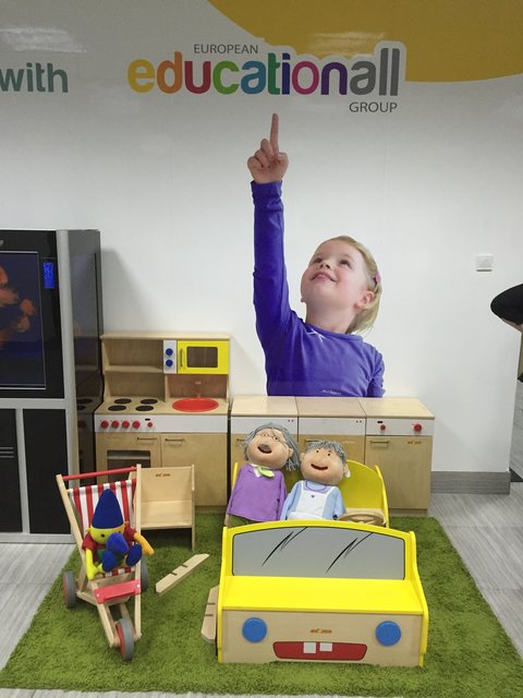 im Musterzimmer "Educationall"