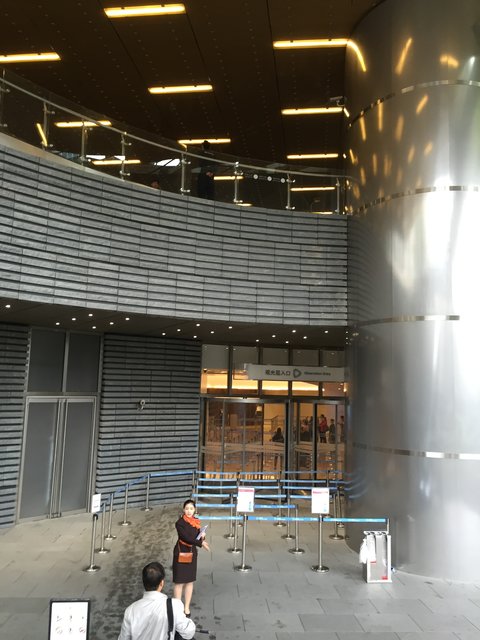 Das Besucherzentrum des Shanghai-Towers liegt im 2. Untergeschoss