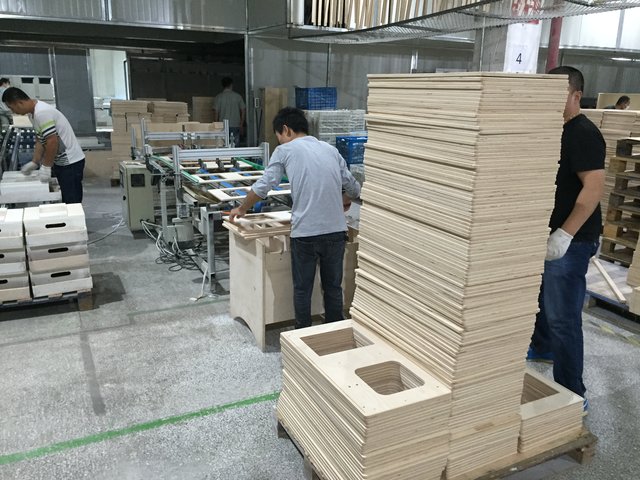 Die Produktion von Hape in Beilun