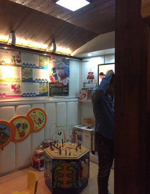 Spielecke für Kinder im "Rio"