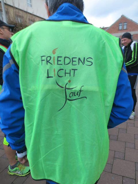 1. Friedenslichtlauf 2016 (Bild von Iris Breitenbach)