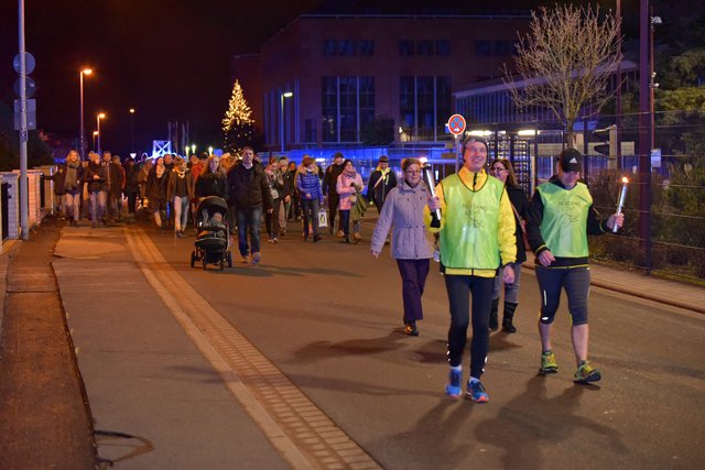 1. Friedenslichtlauf 2016 (Bild von Olaf Braum)
