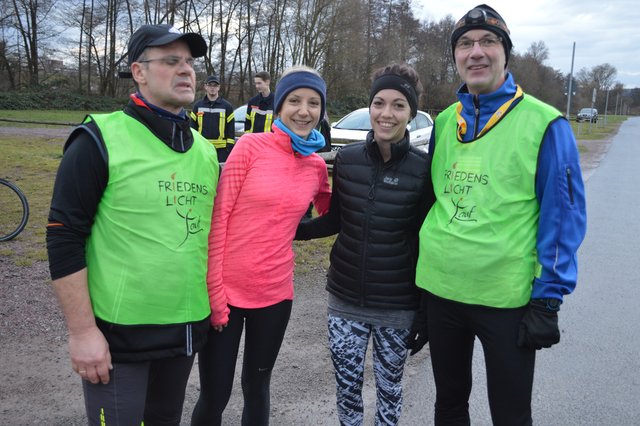 1. Friedenslichtlauf 2016 (Bild von Iris Breitenbach)