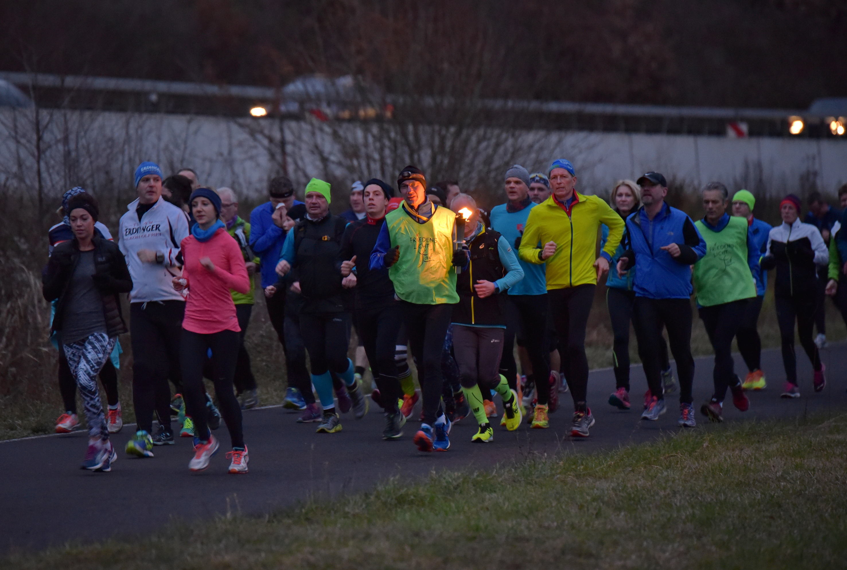 1. Friedenslichtlauf 2016 (Bild von Olaf Braum)