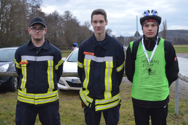 1. Friedenslichtlauf 2016 (Bild von Iris Breitenbach)