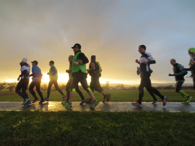 1. Friedenslichtlauf 2016 (Bild von Iris Breitenbach)