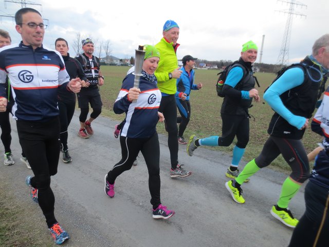 1. Friedenslichtlauf 2016 (Bild von Iris Breitenbach)