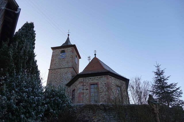 Kirche St. Mauritius in Reichartshausen.