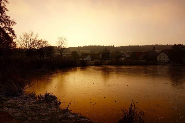 Einstiger Klosterweiher in Walldürn-Gottersdorf.