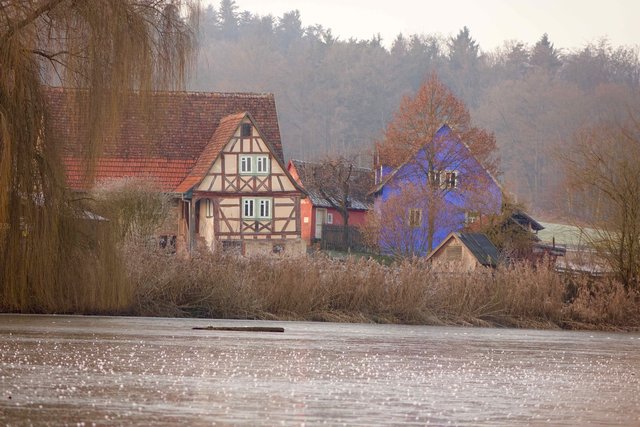 Einstiger Klosterweiher in Walldürn-Gottersdorf.