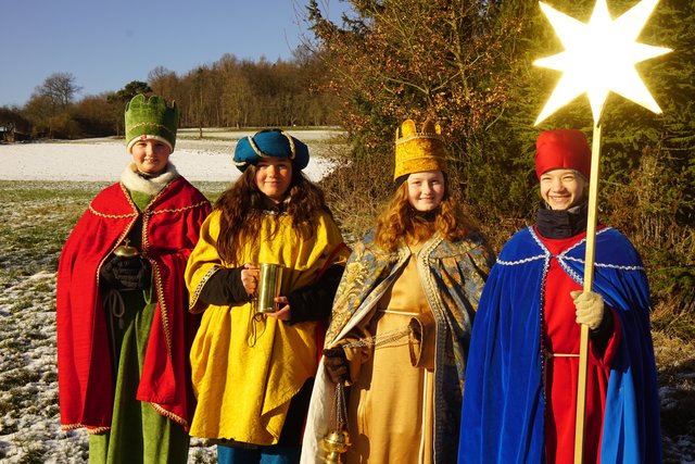 Sternsinger aus Heppdiel und Windischbuchen.