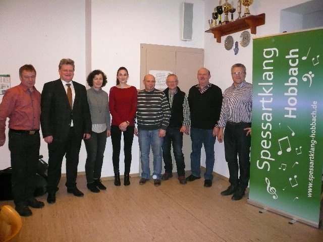 Vorstand des Musikvereins Hobbach