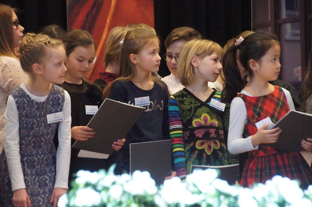 Stolzer Musiknachwuchs.