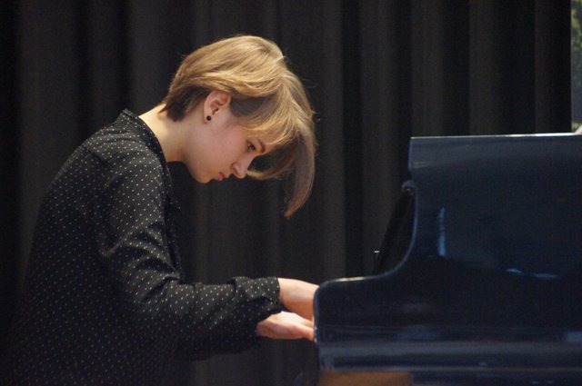 Die Pianistin Margarita Shlakhetko