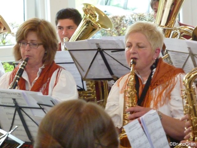 Musikkapelle Richelbach beim Musikalischen Maienabend 2017 in Wenschdorf