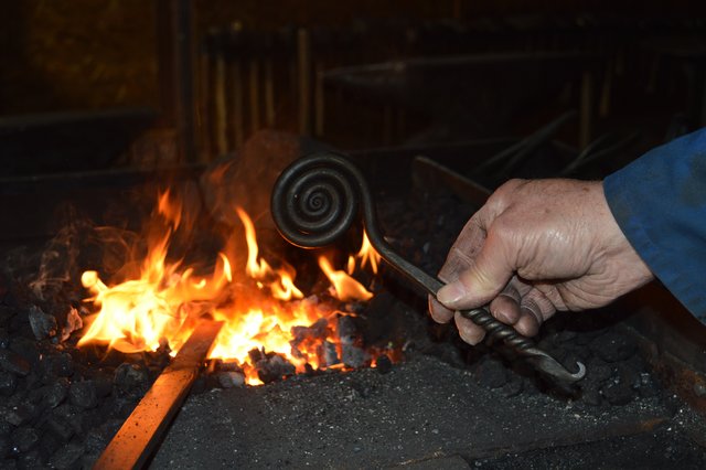 Eine besonders schöne Schmiedearbeit aus der Werkstatt von Anton Reuß. | Foto: Andrea Kaller-Fichtmüller, News Verlag Miltenberg