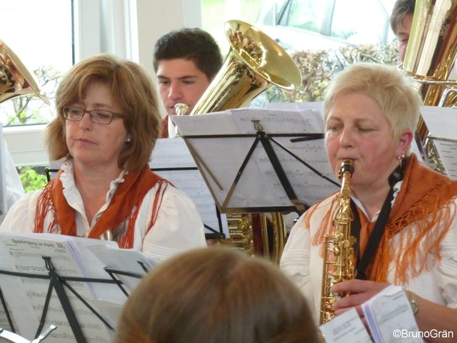 Musikkapelle Richelbach beim Musikalischen Maienabend 2017 in Wenschdorf