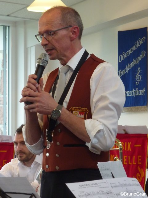 Musikkapelle Richelbach beim Musikalischen Maienabend 2017 in Wenschdorf