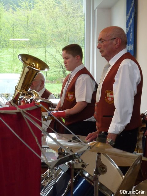 Musikkapelle Richelbach beim Musikalischen Maienabend 2017 in Wenschdorf