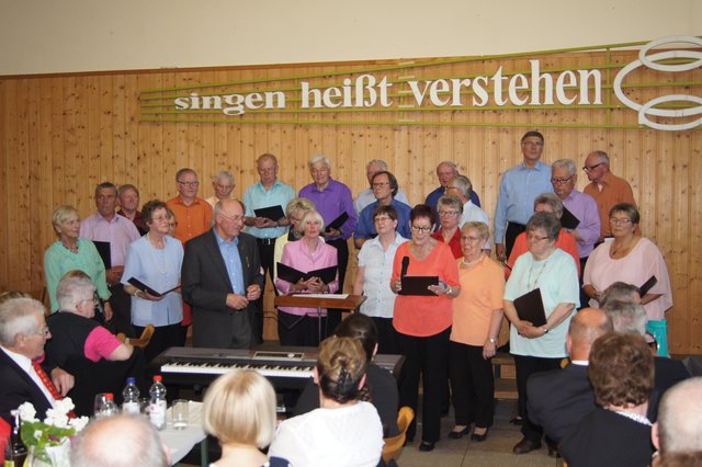 Gemischter Chor, Chorvereinigung Großheubach, Leitung Adolf Wagner
