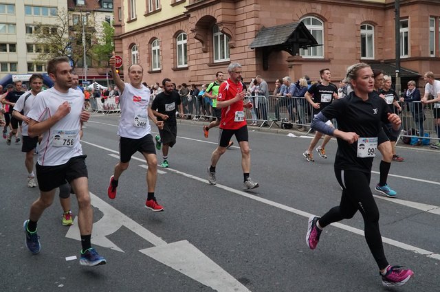 Dominik Stapf in der zweiten Runde. Noch gut dabei...