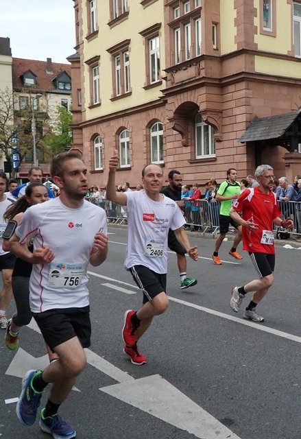 Dominik Stapf in der zweiten Runde. Noch gut dabei...