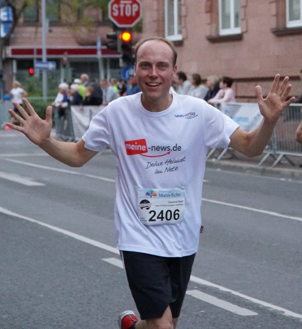 Dominik Stapf in der dritten Runde. Kämpft schon...