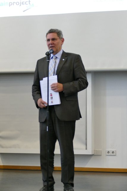 Prof. Dr. Wilfried Diwischek, Präsident der Hochschule Aschaffenburg