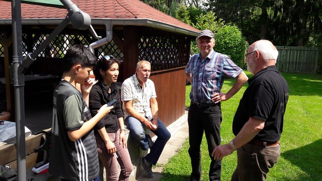 Pause zwischen den beiden Spielrunden